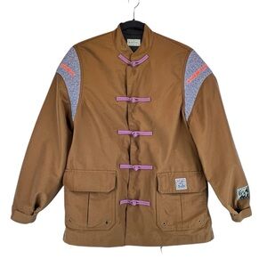 Kapital 60/40 Cloth Kung Fu Mountain Parka Windbreaker Unisex Sz S